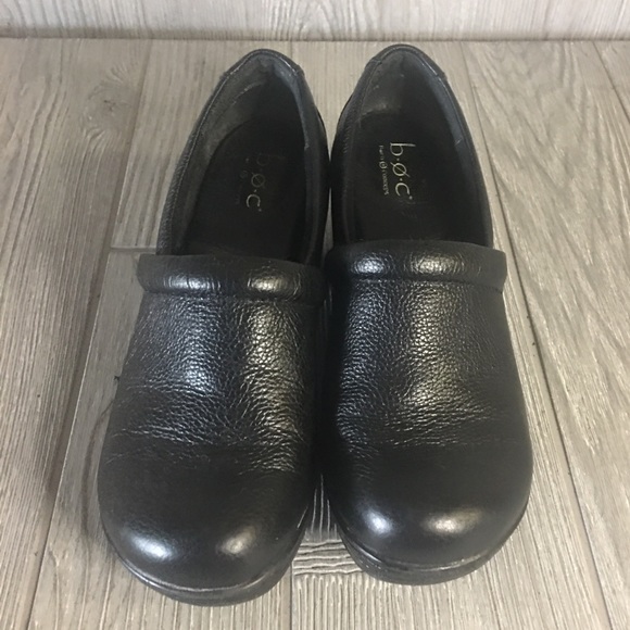 B.O.C. Black Nursing Clogs Size 7.5M - Picture 4 of 9